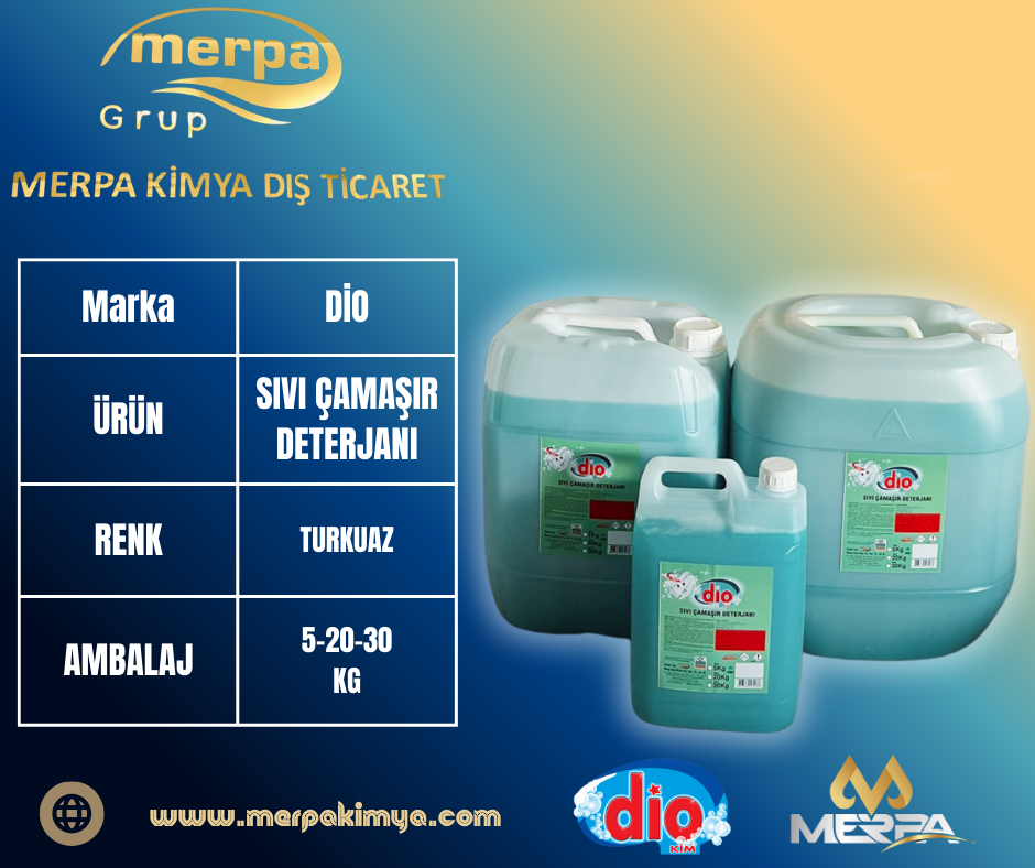 DİO SIVI ÇAMAŞIR DETERJANI